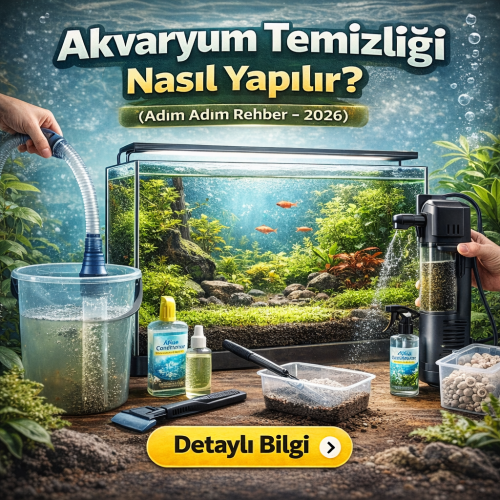Akvaryum Temizliği Nasıl Yapılır?